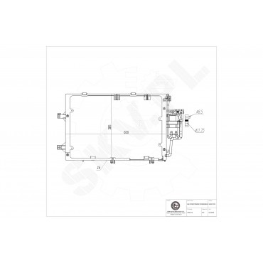 Condenseur de Climatisation Pour Opel Combo Corsa C Tigra Vauxhall
