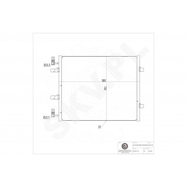 Condenseur de Climatisation Pour Renault Opel Vauxhall 8200411148 4417650