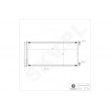 Condenseur de Climatisation Pour Renault Opel Vauxhall 8660006075 4422250