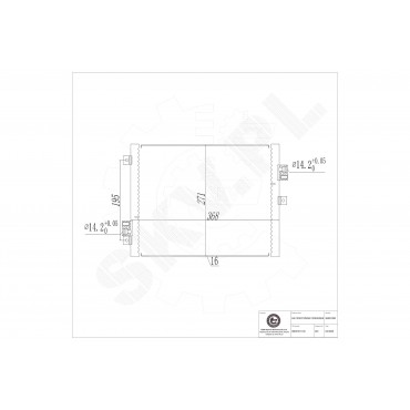 Condenseur de Climatisation Pour Porsche 911 Décapotable Speedster 99657311102