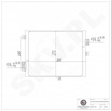 Condenseur de Climatisation Pour Porsche 911 Décapotable Speedster 99657311102