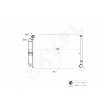 Condenseur de Climatisation Pour Renault Clio III Modus 8200221498 8200688387
