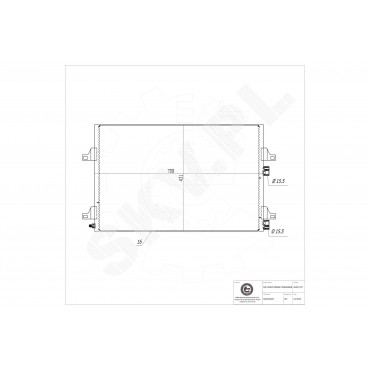 Condenseur de Climatisation Pour Renault Espace IV Megane II 8200332851