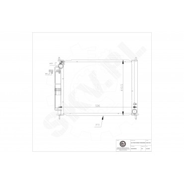 Condenseur de Climatisation Pour Renault Twingo II Wind 8200369308