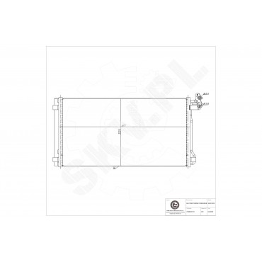 Condenseur de Climatisation Pour VW Sharan Seat Alhambra 7N0816411 7N0820411D