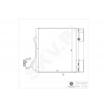 Condenseur de Climatisation Pour Smart Cabrio City-Coupé Crossblade 0001632V003