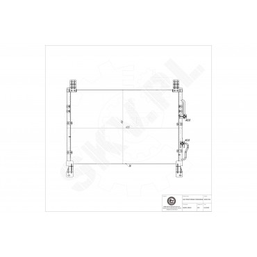 Condenseur de Climatisation Pour Ssangyong Rexton/Rexton II Van 6840008400