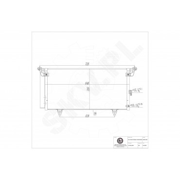 Condenseur de Climatisation Pour Subaru Legacy V Outback 73210AJ000 73210AJ001