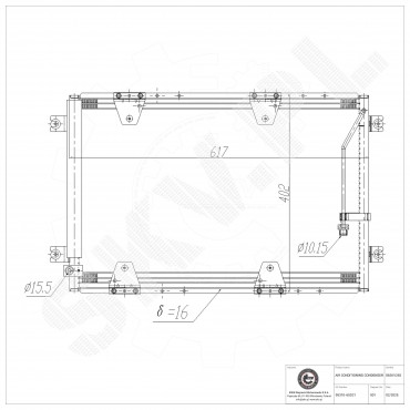 Condenseur de Climatisation Pour Suzuki Grand Vitara I 9531065D20 9531065D21