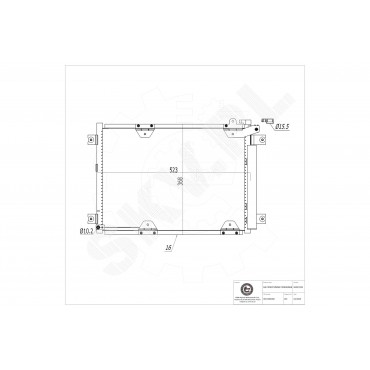 Condenseur de Climatisation Pour Suzuki Grand Vitara I 9531065D00