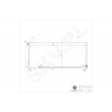 Condenseur de Climatisation Pour Suzuki Liana 3/5 Portes 9531054G02
