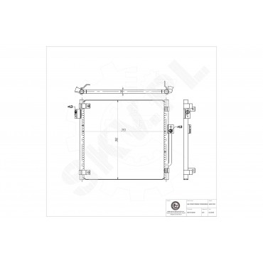 Condenseur de Climatisation Pour Tesla Model S 600735200A 600735200B 600735200C