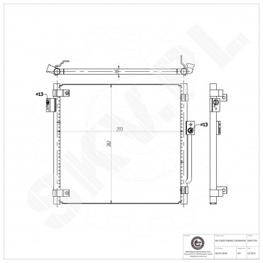 Condenseur de Climatisation Pour Tesla Model S 600735200A 600735200B 600735200C
