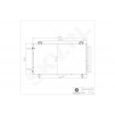 Condenseur de Climatisation Pour Toyota Corolla 8845002240 8845002260 8845002261