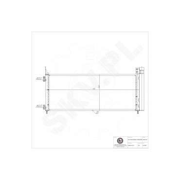 Condenseur de Climatisation Pour Toyota RAV 4 IV 8846042150