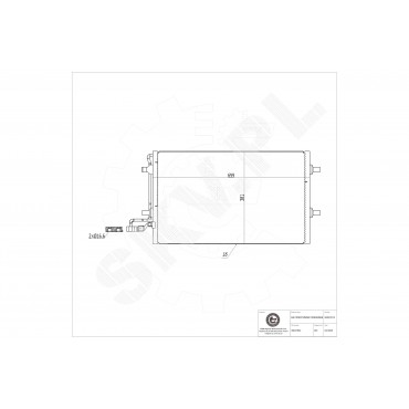 Condenseur de Climatisation Pour Volvo C30 S40 II V50 30647932 30661958 30755665