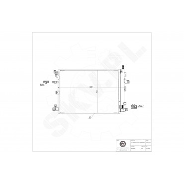 Condenseur de Climatisation Pour Volvo XC90 I 30648955 30781280 307812800
