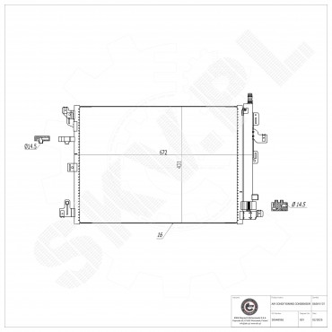 Condenseur de Climatisation Pour Volvo XC90 I 30648955 30781280 307812800
