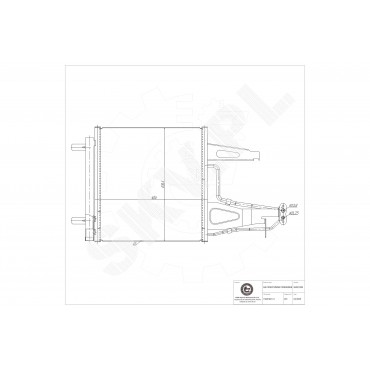 Condenseur de Climatisation Pour VW Load UP UP! 1S0816411A