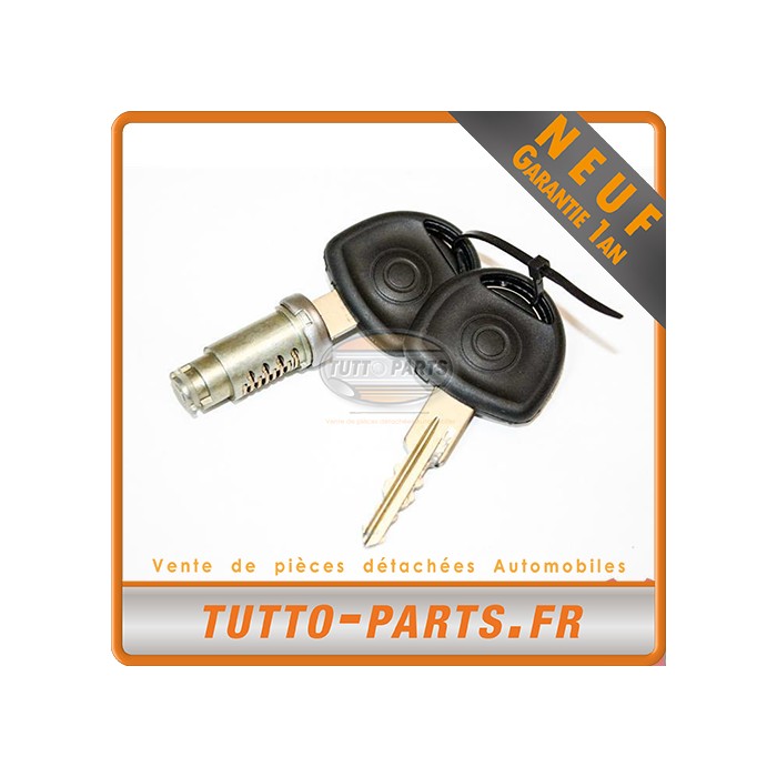 Barillet Serrure d'allumage + Clés Opel Corsa A Kadett E