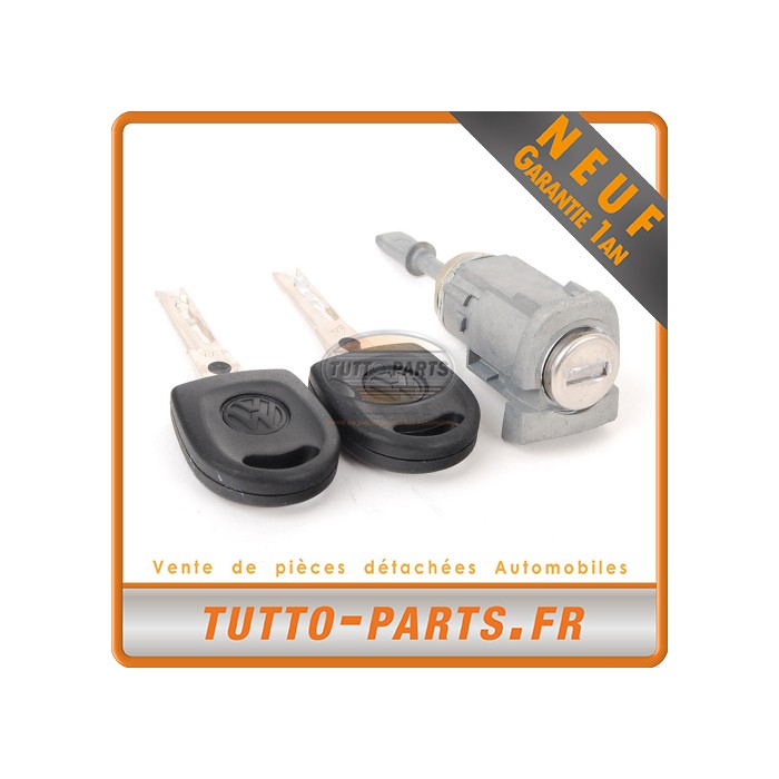 Barillet Serrure de Porte Avant Gauche VW Golf 4 Bora