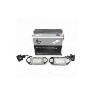 2 Lampe Feu de Plaque LED Pour VW Golf III Vento Skoda Octavia I
