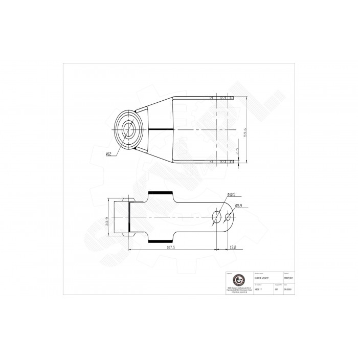 Support Moteur Arrière Pour Peugeot Fiat Citroën Lancia 180617 180632 180636
