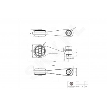 Support Moteur Arrière Pour Renault Clio II Kangoo Thalia I Nissan Kubistar