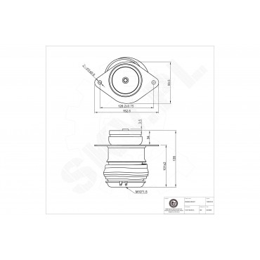 Support Moteur Arrière Droit Pour VW Caddy II Golf III IV Polo Vento Seat