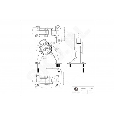 Support Moteur Arrière Pour Toyota Corolla 1237122130