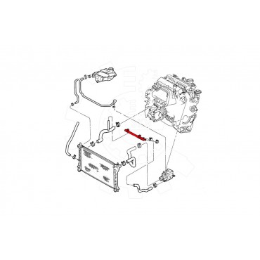 Durite d'Eau de Refroidissement Pour Ford Focus II Turnier Transit YS4Z8290BA