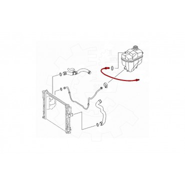 Durite d'Eau de Refroidissement Pour Mercedes-Benz Classe E T-Model A2115010725