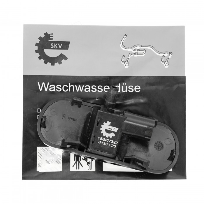 Gicleur de Pare Brise Avant Droit Pour Audi A3 8V3955988A