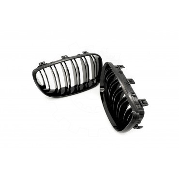 2 Grilles de Radiateur Pour BMW Série 1 E81 E87 51712150366 51712150367