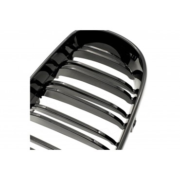 2 Grilles de Radiateur Pour BMW Série 1 E81 E87 51712150366 51712150367