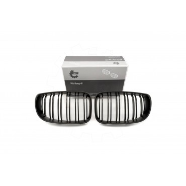 2 Grilles de Radiateur Pour BMW Série 1 E81 E87 51712150366 51712150367