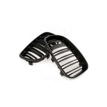 2 Grilles de Radiateur Pour BMW Série 1 E81 E87 51712150366 51712150367