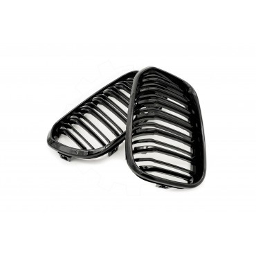 2 Grilles de Radiateur Pour BMW Série 1 F20 F21 51712357461