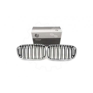 2 Grilles de Radiateur Pour BMW Série 1 F20 F21 51712357461