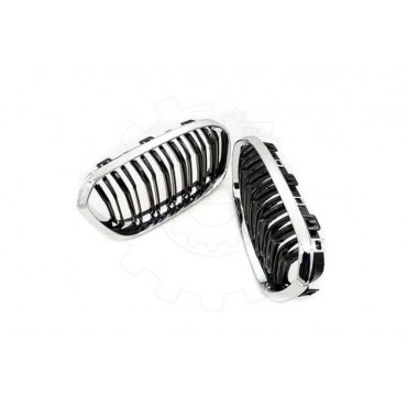 2 Grilles de Radiateur Pour BMW Série 1 F20 F21 51712357461