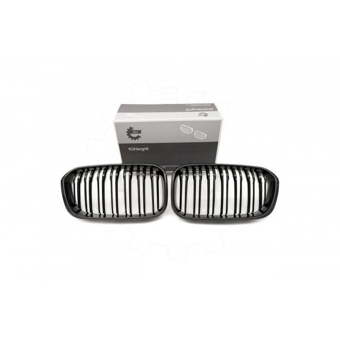 2 Grilles de Radiateur Pour BMW Série 1 F20 F21 51712357461