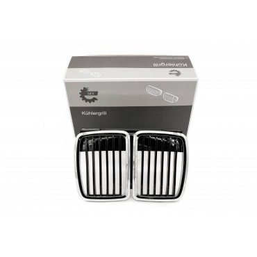 Grille de Radiateur Pour BMW Série 3 E30 51131884350 51131916504