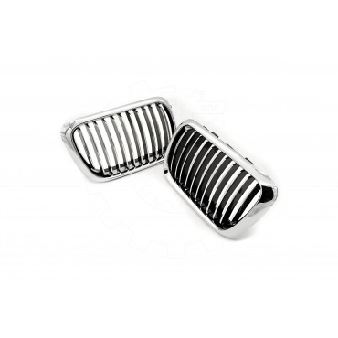 2 Grilles de Radiateur Pour BMW Série 3 E36 51138195151