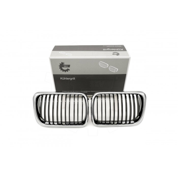 2 Grilles de Radiateur Pour BMW Série 3 E36 51138195151