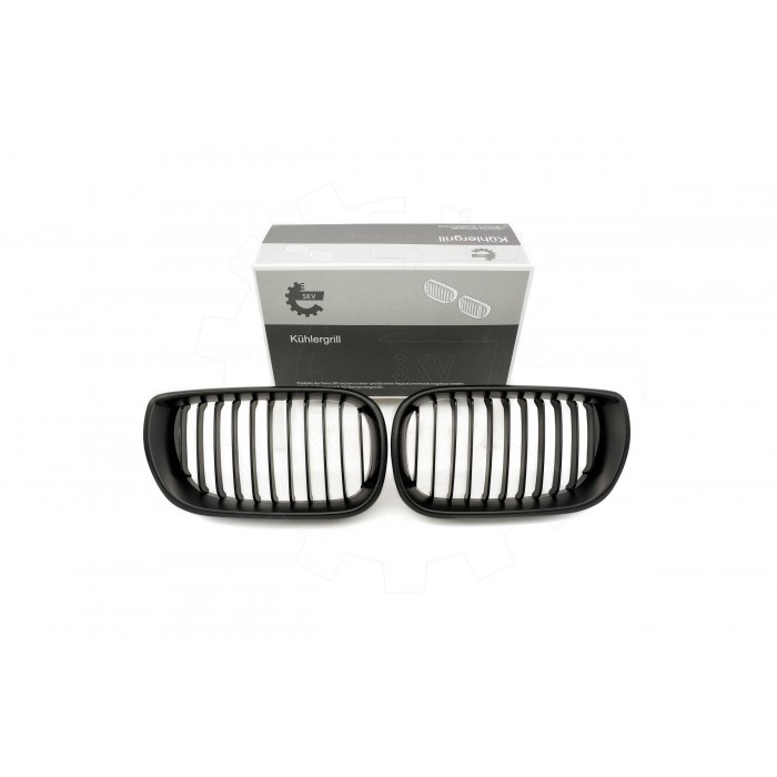 2 Grilles de Radiateur Pour BMW Série 3 E46 51137030545 51137042961
