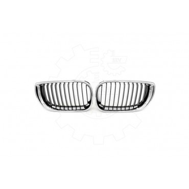 2 Grilles de Radiateur Pour BMW Série 3 E46 51137030545 51137042961