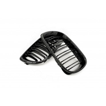 2 Grilles de Radiateur Pour BMW Série 3 E46 51137030545 51137042961