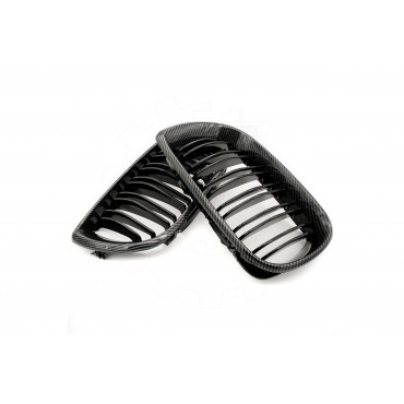2 Grilles de Radiateur Pour BMW Série 3 E46 51137030545 51137042961