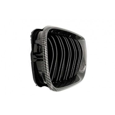2 Grilles de Radiateur Pour BMW Série 3 E46 51137030545 51137042961