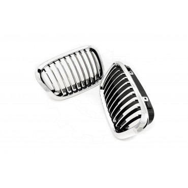 2 Grilles de Radiateur Pour BMW Série 3 E46 51138208490